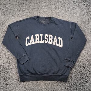 Carlsbad California Sweatshirt Adult Small Blue Casual Pullover Destination